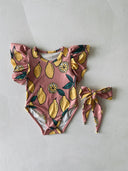 Kız Bebek Mayo Çabuk Kuruyan Tam Likralı 2 Parça Set