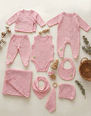 Müslin Kumaş 10’lu Yenidoğan Bebek Seti | RG Brand | RG296