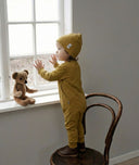 Erkek & Kız Bebek Bambu Tulum ve Bere Takımı | Özel Yumuşak Kumaş | RG brand