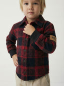 Bebek Jaglon Detaylı Oduncu Gömleği