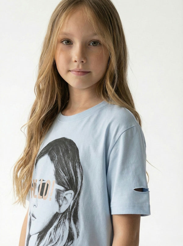 Genç Baskılı Unisex Tişört