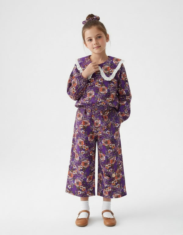 Youth Wide-Leg High-Waisted Elastic Pants | Ages 9–15 | RG Brand | RG3335