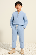 Genç Müslin Gömlek Eşofman Takımı