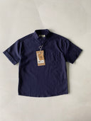 Young Linen Mandarin Collar Shirt