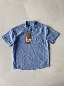 Young Linen Mandarin Collar Shirt