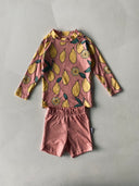 Bebek Uzun Kollu Tişört ve Şort Mayo