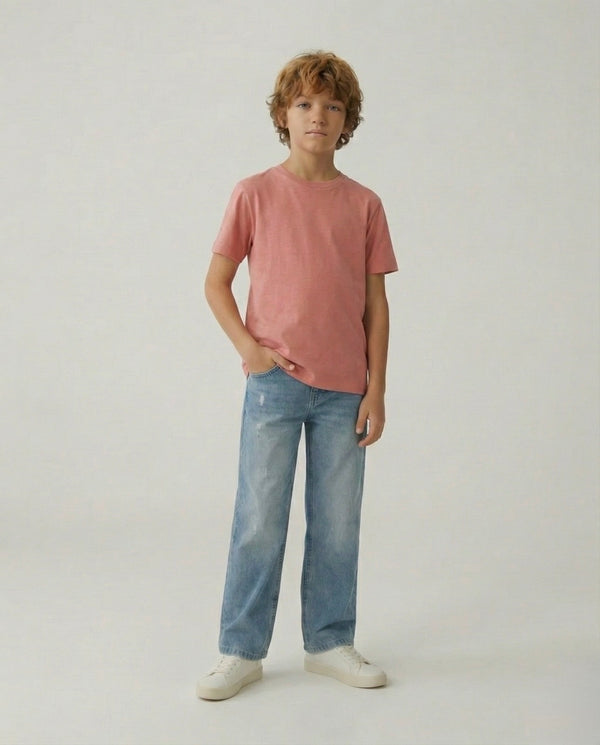 Weite Hose für Mädchen und Jungen | 9–15 Jahre | Blau, Schwarz und Grau | Bequeme Kinderhose | RG3399