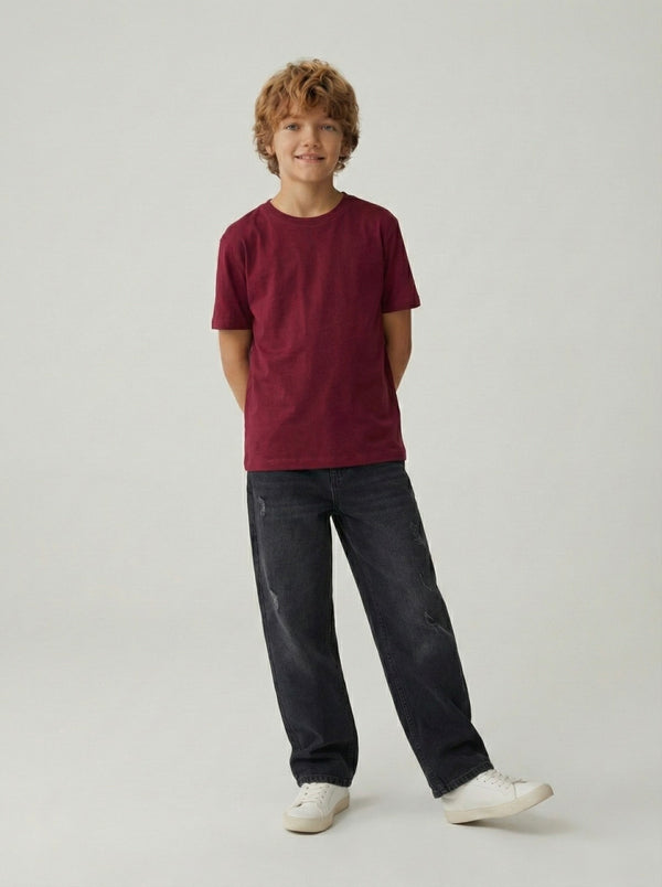 Weite Hose für Mädchen und Jungen | 9–15 Jahre | Blau, Schwarz und Grau | Bequeme Kinderhose | RG3399