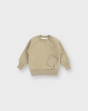 Bebek Cepli Düğmeli Kazak