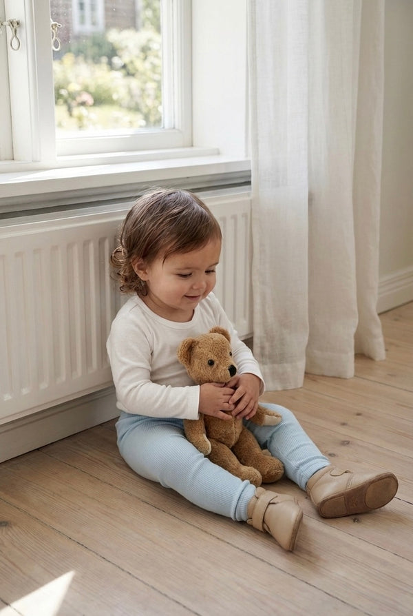 Erkek & Kız Bebek Likralı Kaşkorse Tayt Esnek 6 Ay–3 Yaş | RG360