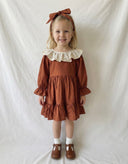 Pamuklu kız çocuk kıyafet