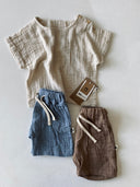 Muslin Baby Outfit | Premium Shirt & Pants Set | 6 Months - 3 Years | RG364