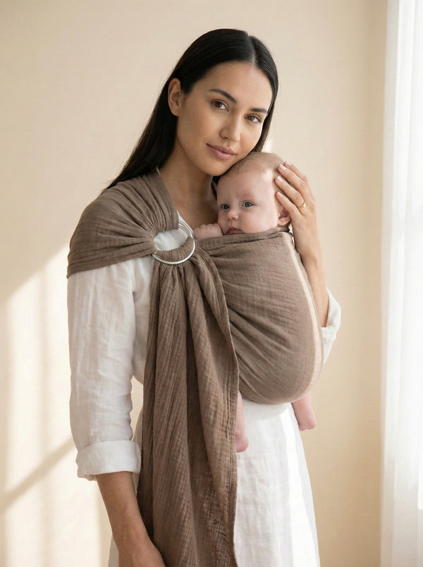 Halkalı Bebek Taşıma Şalı | %100 Pamuk | RG Brand | RG370