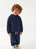 Kapüşonlu üst + cepli eşofman altı