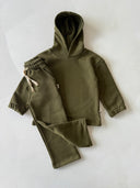 Erkek & Kız Bebek Eşofman Takımı | Kapüşonlu | 6 Ay–3 Yaş | %100 Pamuk 3 İplik