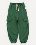 RG Brand RG3744 yeşil kargo cepli jogger pantolon – ön görünüm