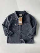 Genç Oversize Fit Kot Ceket | Cepli Çocuk Gömlek Ceket