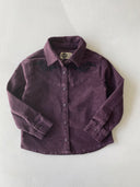 Kız Çocuk Kadife Gömlek Ceket | Nakış Detaylı Şık Tasarım