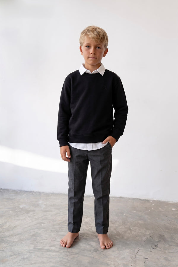 Çocuk Selanik Triko Sweat | Günlük Ve Okul | 3–9 Yaş | RG Brand | RG1507