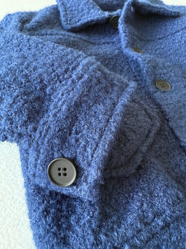 Kinderjacke mit Knopfdetails und Taschen | Mädchen & Jungen | 3–9 Jahre | Puderrosa, Marineblau | RG Brand | RG1442