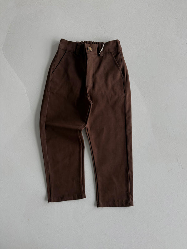 Gabardine-Hose für Jungen mit Taschen und Knopfverschluss | 3–9 Jahre | RG Brand | RG1489