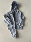 Çocuk Fermuarlı Kapüşonlu Hırka-Eşofman Takımı