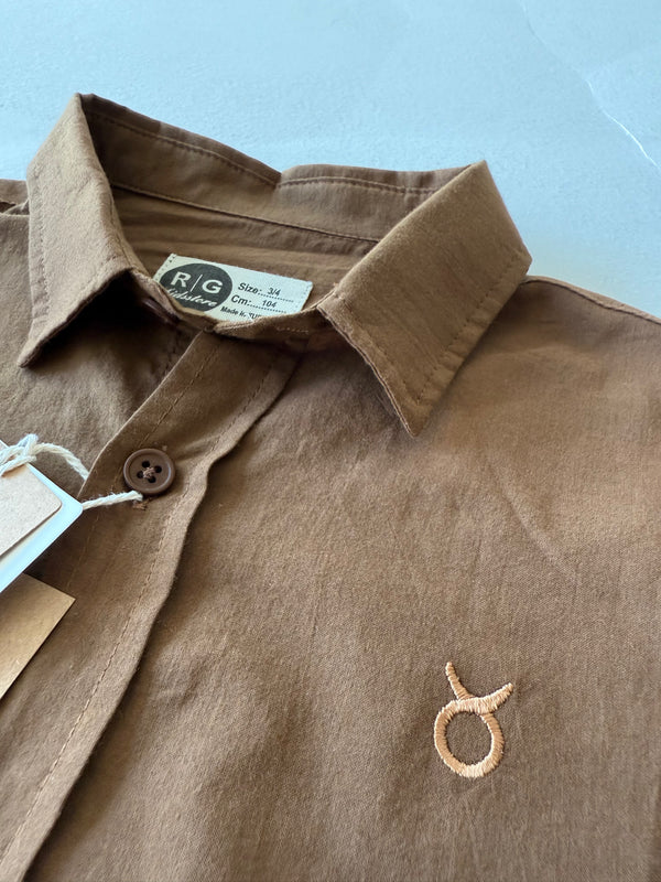 Jungenhemd aus 100 % Bio-Baumwolle | RG1567