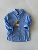 Çocuk Uzun Kollu Gömlek | %100 Doğal Pamuk Keten | 3-9 Yaş | RG1567