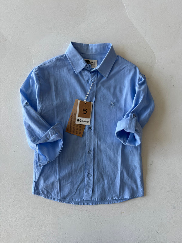 Jungenhemd aus 100 % Bio-Baumwolle | RG1567