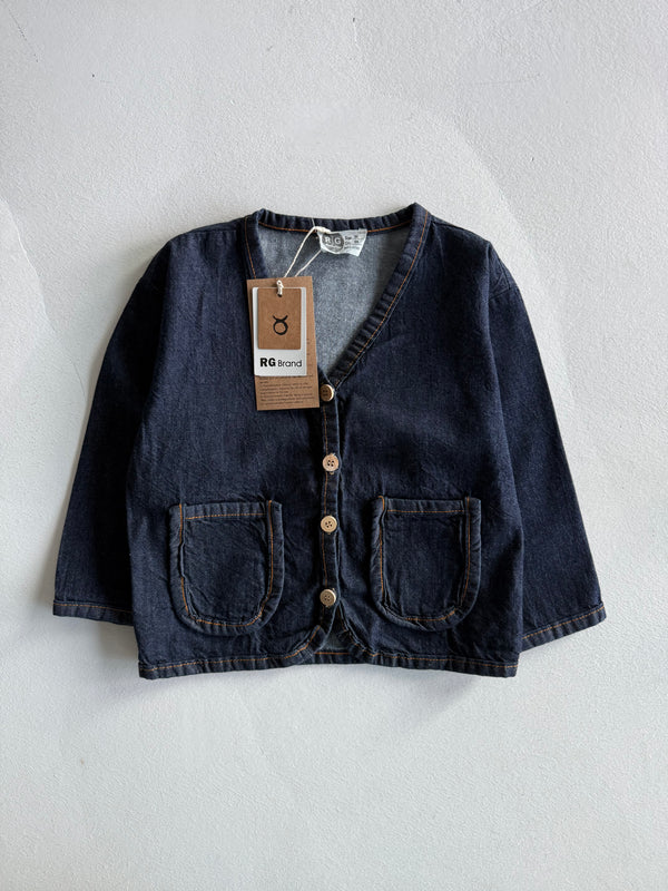 Oversize-Jeansjacke für Mädchen und Jungen | 3–9 Jahre | RG Brand | RG1621