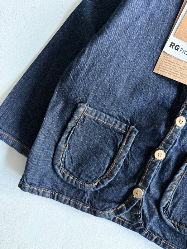 Oversize-Jeansjacke für Mädchen und Jungen | 3–9 Jahre | RG Brand | RG1621