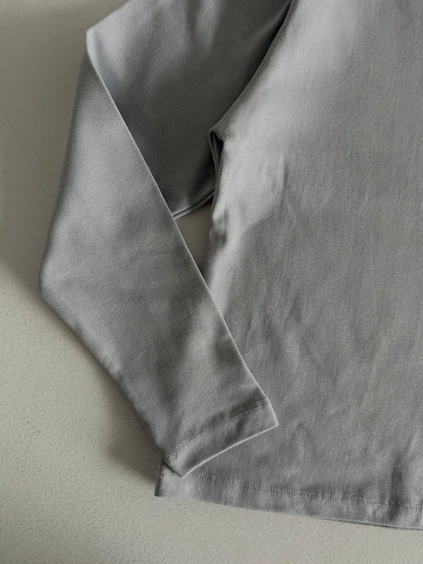 Halbrollkragen-Shirt für Mädchen und Jungen – 3–9 Jahre | Elastisch, Langarm | RG1701