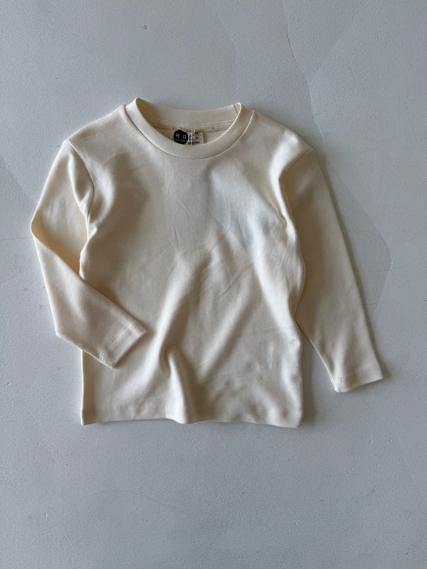 Kız Ve Erkek Çocuk Pamuk Basic Uzun Kollu Tişört | RG Brand | RG1703