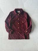 Çocuk Kadife Gömlek – Okul ve Günlük Giyim İçin