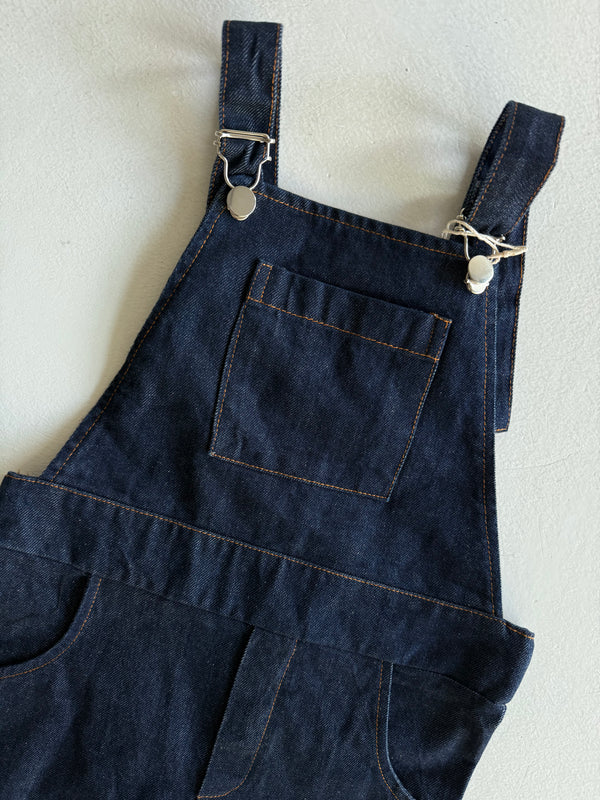 Jeans-Latzhose für Mädchen und Jungen | 3–9 Jahre | Blau, Dunkelblau | 100 % Baumwolle | RG Brand | RG1737