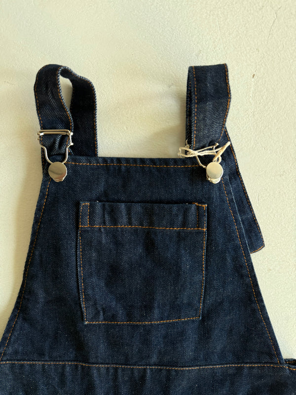 Jeans-Latzhose für Mädchen und Jungen | 3–9 Jahre | Blau, Dunkelblau | 100 % Baumwolle | RG Brand | RG1737