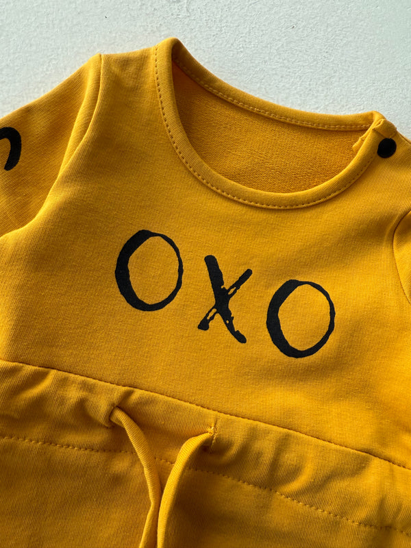 Babykleid und Haarband mit OXO-Print | RG Brand | 6 Monate–4 Jahre | RG225