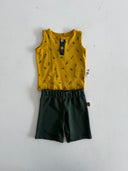 Baby Girl and Boy Natural Shorts Set | 0–24 Months | RG316