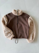 Genç Kız Fermuarlı Kışlık Sweatshirt