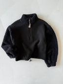 Genç Kız Fermuarlı Kışlık Sweatshirt