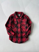 Genç Çocuk Cepli Ekose Gömlek Kışlık Oduncu Model 9–15 Yaş | RG3312