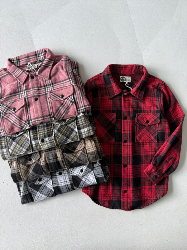 Junior Unisex Winter Lumberjack Karohemd | RG3312