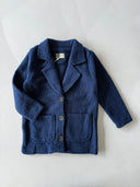 Genç Ceket Yaka Düğmeli Kaban