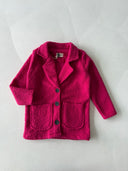 Genç Ceket Yaka Düğmeli Kaban