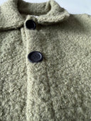 Kız ve Erkek Çocuk Kaşe Mont | Cepli ve Düğmeli | 9–15 Yaş | RG Brand | RG3319