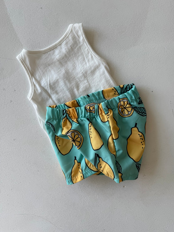 Baby-Set mit Tanktop & Badeshorts | 6 Monate–4 Jahre | RG Brand | RG336
