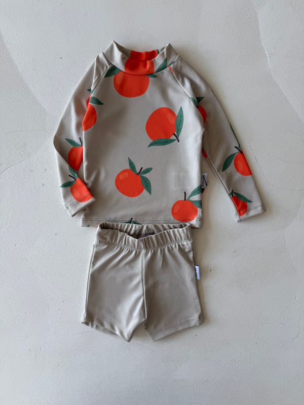 Baby-Badeset mit Langarmshirt & Shorts | 6 Monate–4 Jahre | RG Brand | RG339