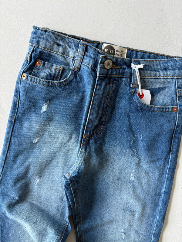 Regular-Fit-Jeans für Jugendliche | 100 % Baumwolle, bequemer Schnitt | Mädchen & Jungen | 9–15 Jahre | RG3398