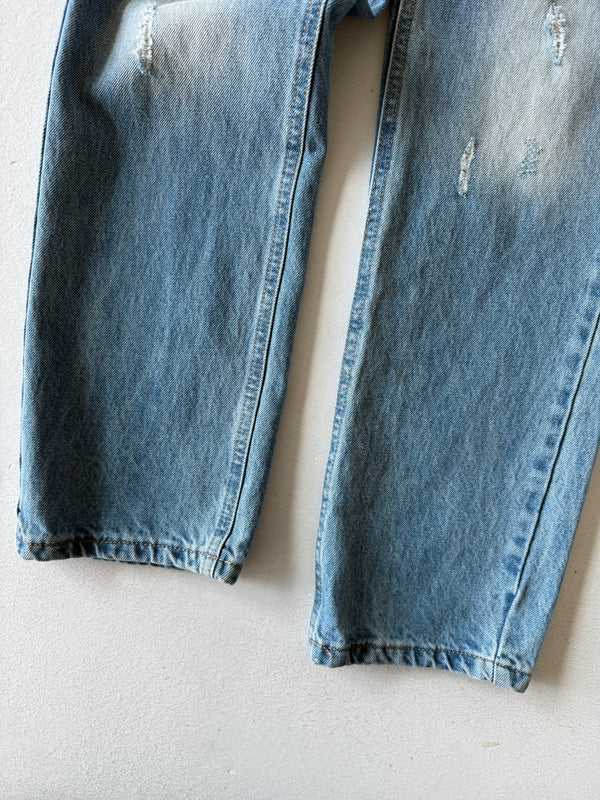 Weite Hose für Mädchen und Jungen | 9–15 Jahre | Blau, Schwarz und Grau | Bequeme Kinderhose | RG3399