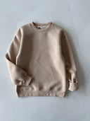 Genç Bisiklet Yaka Pamuklu Kazak 9-15 Yaş